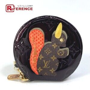 Louis Vuitton Vernis Porte Monnaie Wallet Ecreuil Amaranth Purple